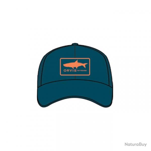 Casquette Orvis Fish Series Trucker - Blue Lagoon