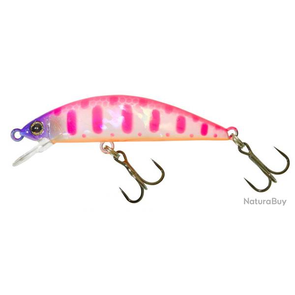 Leurre Illex Tricoroll 55 Hw - 5.5cm 4.5g PINK PEARL YAMAME