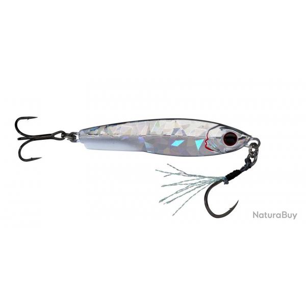 Leurre Gunki Space Jig 7.5G WHITE HOLO