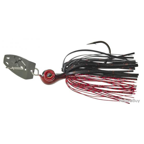 Leurre Gunki Boomer 21G Black & Red