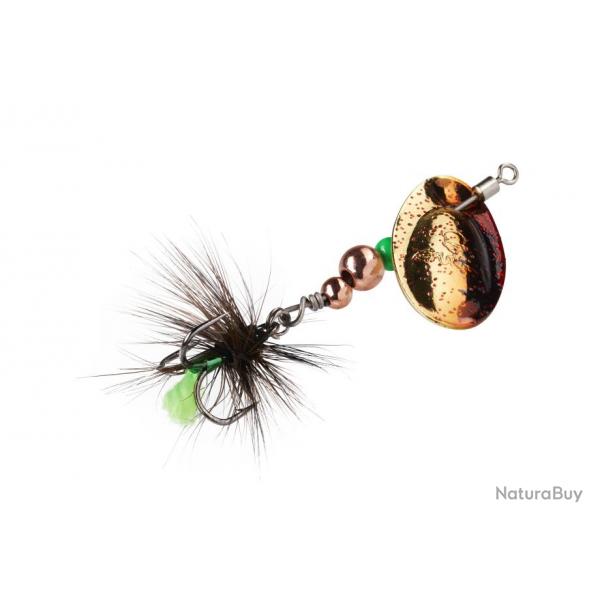 Cuiller Tournante Gunki Dots Fly 2L - 3.10g Gold Tiger