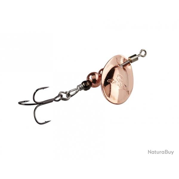 Cuiller Tournante Gunki Dots Nude 2L - 3g Full Copper