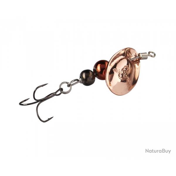 Cuiller Tournante Gunki Dots Nude 0H - 2.2g Full Copper