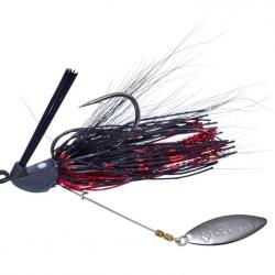 Leurre Gunki Hoverjig 14G Black & Red