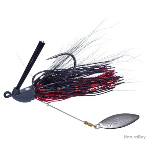 Leurre Gunki Hoverjig 14G Black & Red