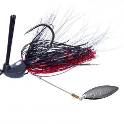 Leurre Gunki Hoverjig 21G Black & Red