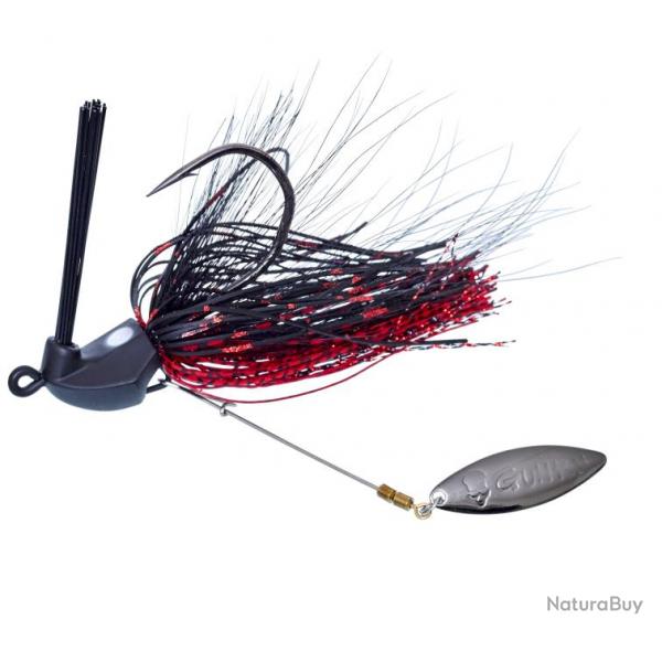 Leurre Gunki Hoverjig 21G Black & Red