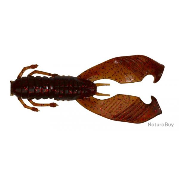 Leurre Gunki Boogie Craw 75 - 7.5cm BROWN OIL RED FLAKE