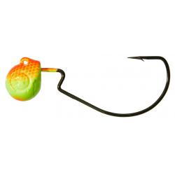 Tête Plombée Gunki G'Tex Orange/Fluo Yellow N°5/0-21G