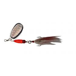 Cuiller à Brochet Pezon & Michel Buck Pike N°4 FULL SILVER