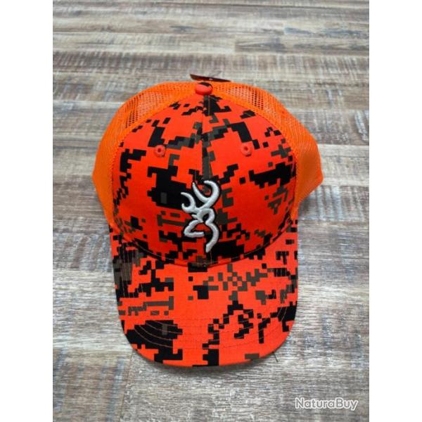 CASQUETTE BROWNING   FLUO PIXEL