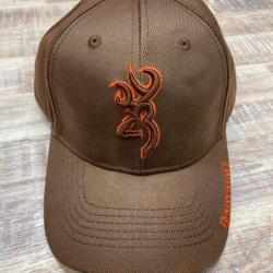 CASQUETTE BROWNING   MARRON CLAIR
