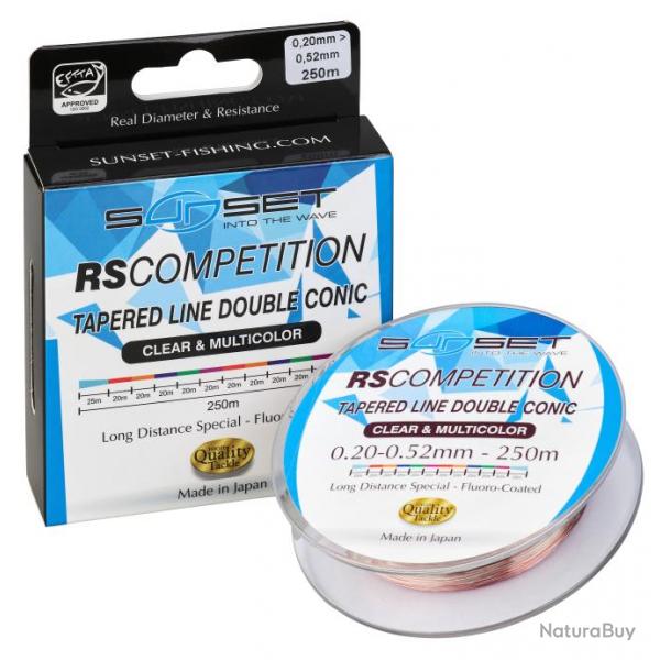 Arrache Conique Sunset Tapered Line Double Conic Rs Competition 250m 25/100-57/100