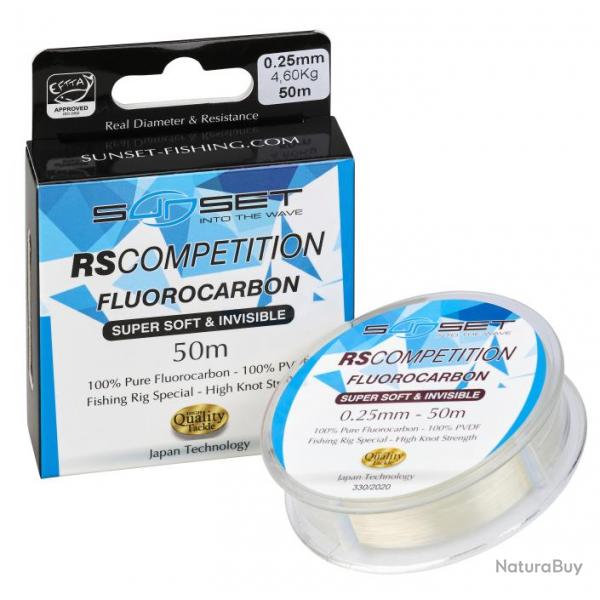 Fluorocarbone Sunset Super Soft Rs Competition 50m 18/100-2,3KG