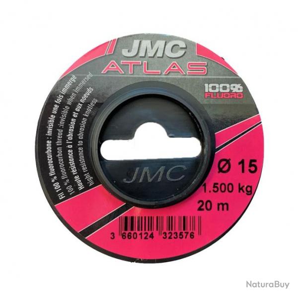 Nylon Atlas JMC 100% Fluorocarbone - 20M 15/100