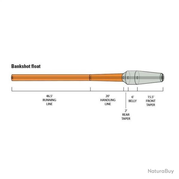 Soie Orvis Hydros Bank Shot Float Wf WF6F