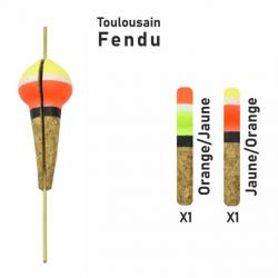 Flotteur Truite Garbolino - Toulousain Fendu - x2 10G