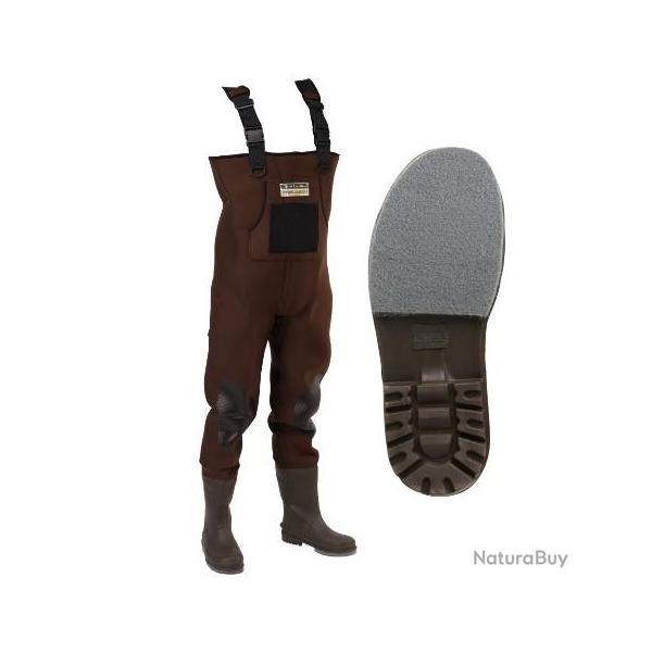 Waders Precision Pro Garbolino - Semelles Mixtes 40-41