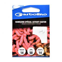 Hamecons Montes Garbolino Special Asticots Caster N°12 14/100