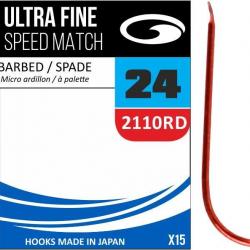 Hamecon Garbolino Non Montes / Ultra Fine Red Speed Match / 2110Rd N°22