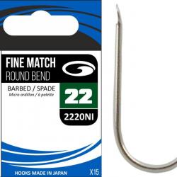 Hamecon Garbolino Non Montes / Fine Match Round Bend / 2220Ni N°22