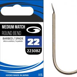 Hamecon Garbolino Non Montes / Medium Match Round Bend / 2230Bz N°20