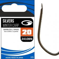 Hamecon Garbolino Non Montes / Silvers Winter Carp / 2410Bn N°18