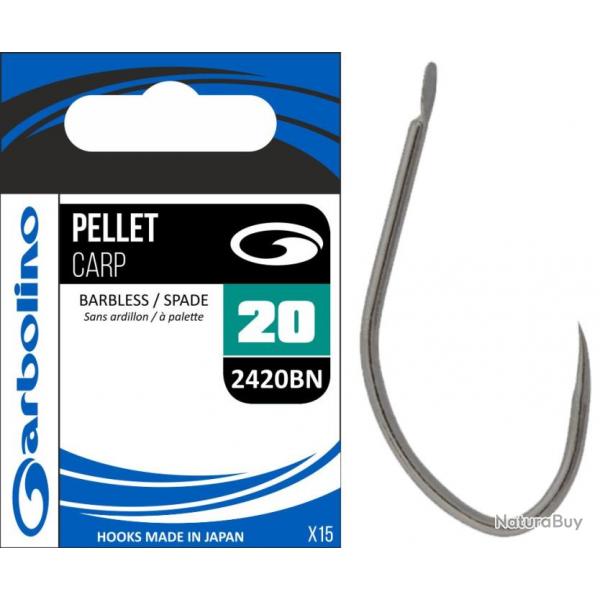 Hamecon Garbolino Non Montes / Pellet Carp / 2420Bn N20