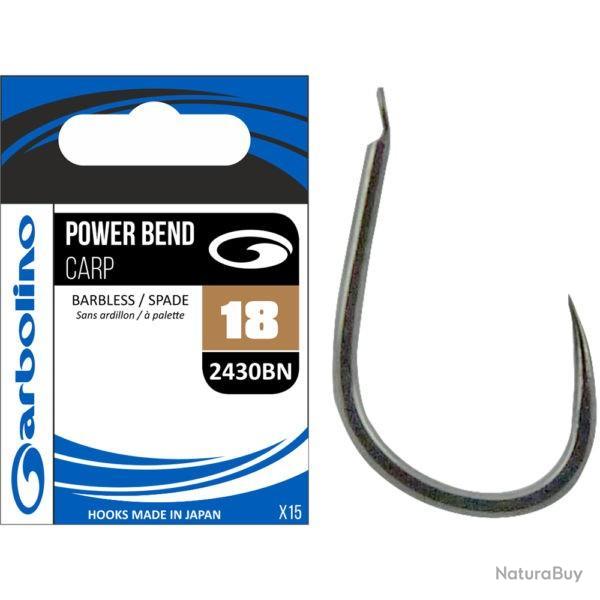 Hamecon Garbolino Non Montes / Power Bend Carp / 2430Bn N20