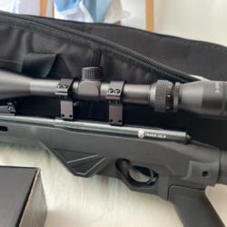 Lunette riflescope 3-9X40 avec collier 11mm attention la carabine n'est pas à vendre que L'OPTIQUE