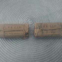 2 paquet de munitions 11mm gras année 1881 d époque