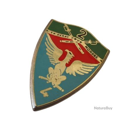 4° Escadron du 2° Régiment de chasseurs - BALLARD - Insignes - Pucelles ...