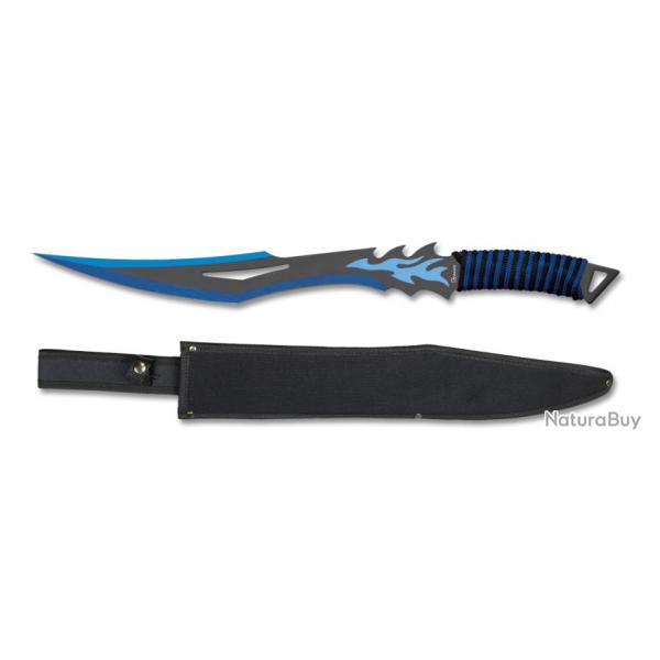 MACHETTE COUPE-COUPE ENCORDEE. BLEU-NOIR 32653