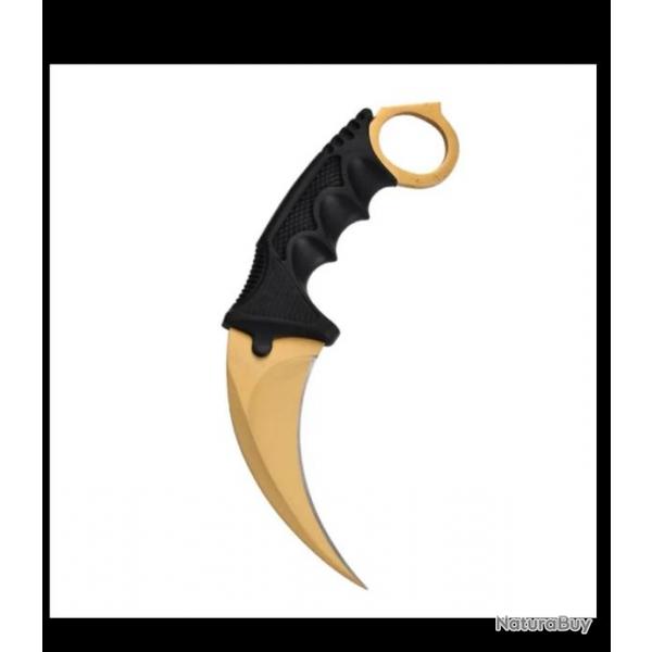 KARAMBIT, couteaux tour de cou self dfense, commando