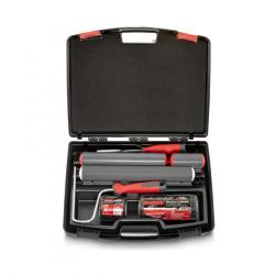Valise de plaquiste L'Outil Parfait DécoLiss' avec kit 5 pièces usage manuel
