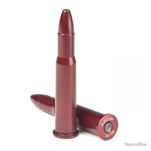 2 douilles amortisseur "Snap cap" cal. .30-30 Win en aluminium - A-Zoom