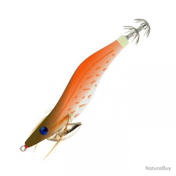 Turlutte Sunset Sunsquid Bad Gambas Plongeante - 2.5 - 8cm VACA ORANGE