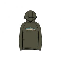 Sweat Orvis Dricast Logo Hoodie Tarragon