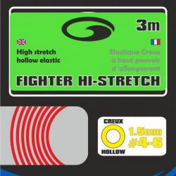 Elastique Creux Garbolino - Fighter Hi-Stretch - 3M 1,2MM