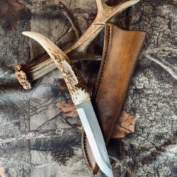 couteau de chasse artisanal /série bécasse