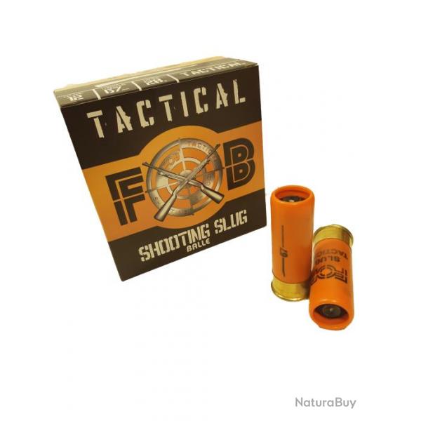 Cartouches  balle FOB Slug Tactical 28g