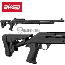Fusil Semi Auto AKSA ARMS S4 Fx04 24" 2+1 Coups Cal 12/76 - Noir