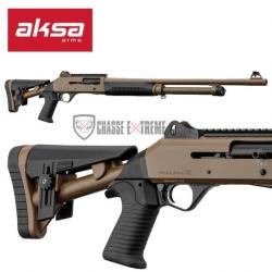 Fusil Semi Auto AKSA ARMS S4 Fx04 24" 2+1 Coups Cal 12/76 - Tan