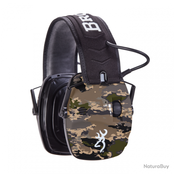 BROWNING Casque anti-bruit - Tir & chasse - BDM - Camo Ovix