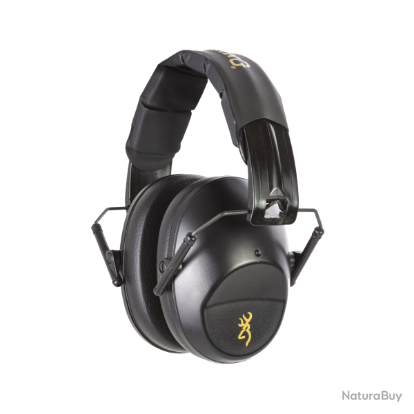 BROWNING Casque anti-bruit Tir & chasse Compact Noir