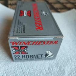 Boîte 50 cartouches Winchester 22 Hornet