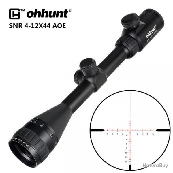 OHHUNT Lunette de chasse LR 4-12x42 AOE !!