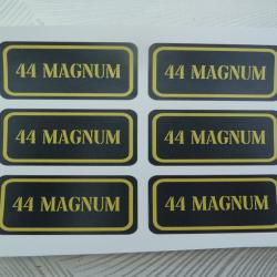 Stickers caisse à munition # 44 magnum