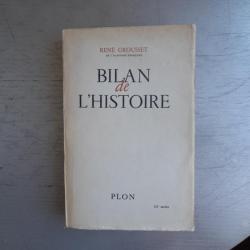 Bilan de l'Histoire - René Grousset