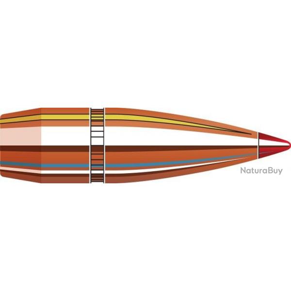 BOITE DE 100 OGIVES HORNADY 8MM .323 170GR SST 3233